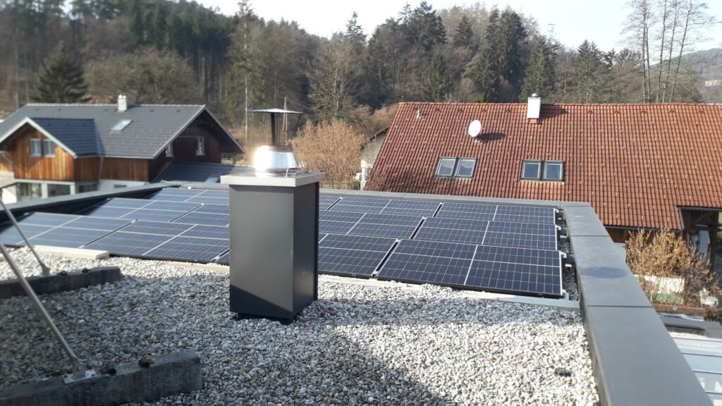 SOLARier, KNV Wärmepumpe, Ringgrabenkollektor, Hausinstallation, Photovoltaikanlage, Fußbodenheizung,