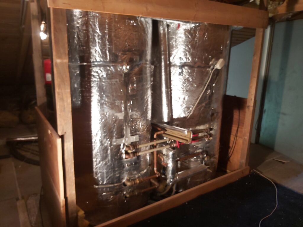 Pelletsheizung, Ökofen, Kirchschlag, Raus aus Öl und Gas, erneuerbare Energie, SOLARier, die Heizungsstromundwassertechniker, Pellets Gewebetank