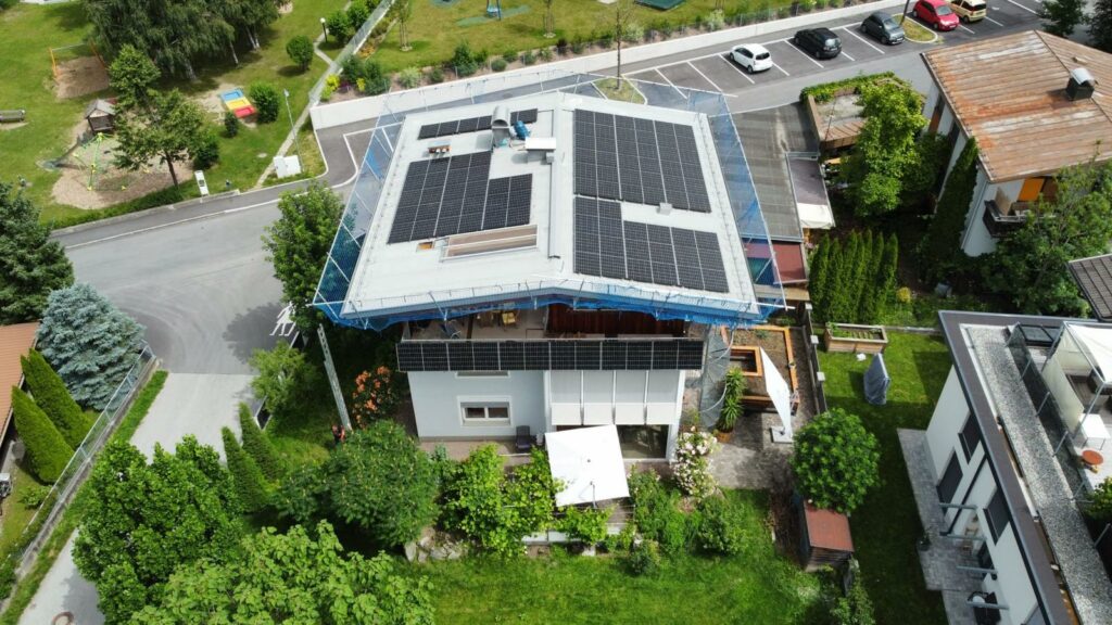 Nußdorf-Debant, SOLARier Winkerln, Photovoltaik, Stromspeicher, BYD Stromspeicher, IDM Luftwärmepumpe, SOLARier Energiekonzept, erneuerbare Energie, Heizen, Wärmepumpe