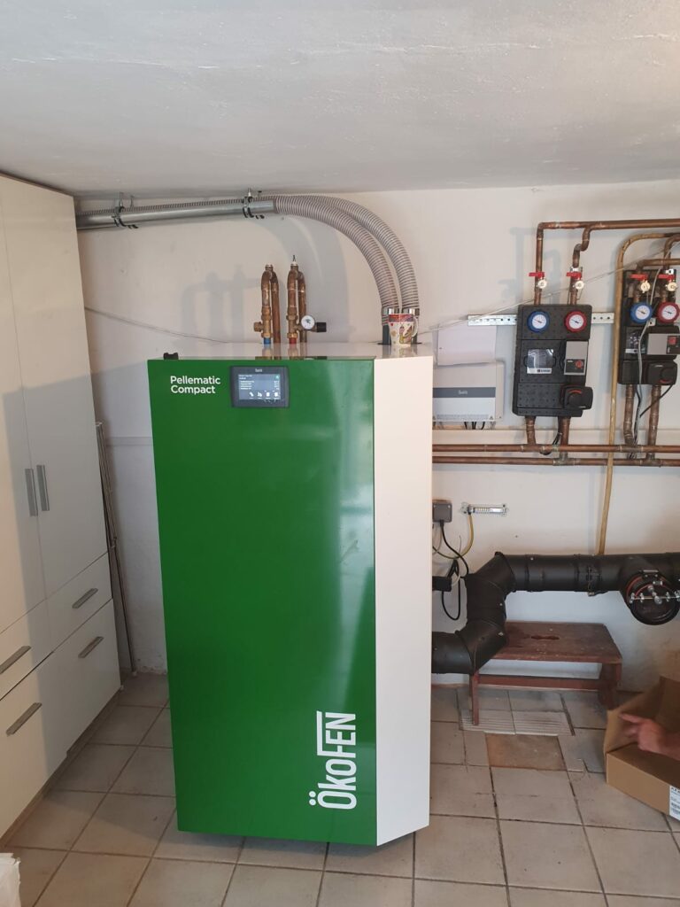 Ökofen Pelletskessel, Gallneukirchen, SOLARier