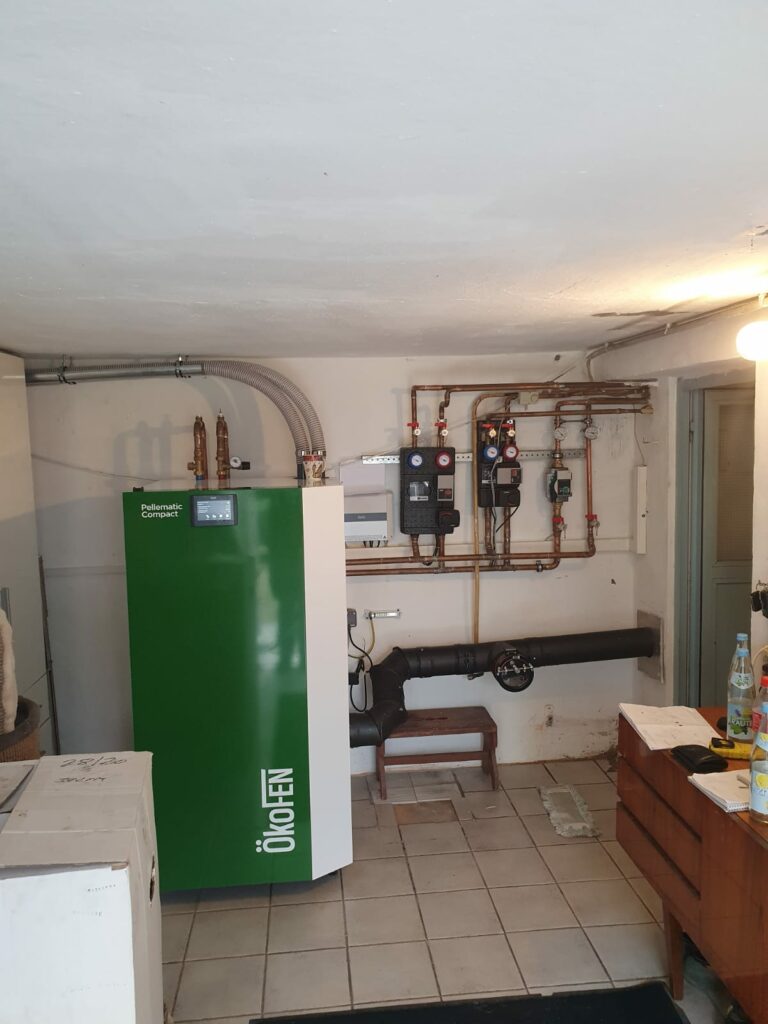 Ökofen Pelletskessel, Gallneukirchen, SOLARier