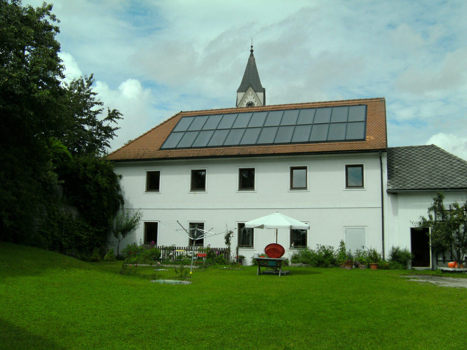 Solaranlage, Gasthaus Bad Zell, SOLARier