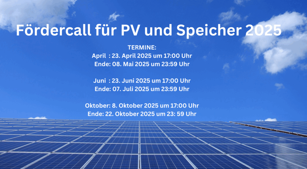 Förderung 2025, Photovoltaik und Stromspeicher, SOLARier, News, die Heizungsstromundwassertechniker