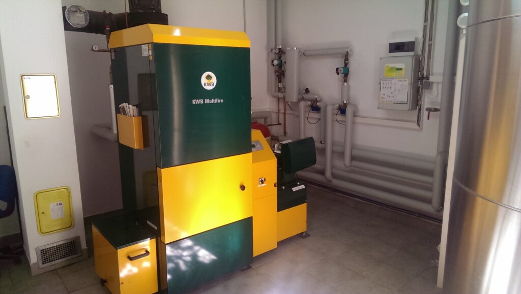 SOLARier, KWB Hackschnitzelheizung, Bad Zell, Hackgut,