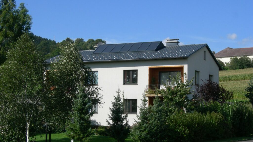 Solaranlage, Kirchschlag bei Linz, SOLARier, Erneuerbare Energie
