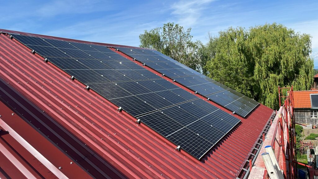 Photovoltaik, Messenböck, Meggenhofen, Landwirtschaft, PV-Anlage, SOLARier, Fronius Symo Gen 24, BYD Stromspeicher,