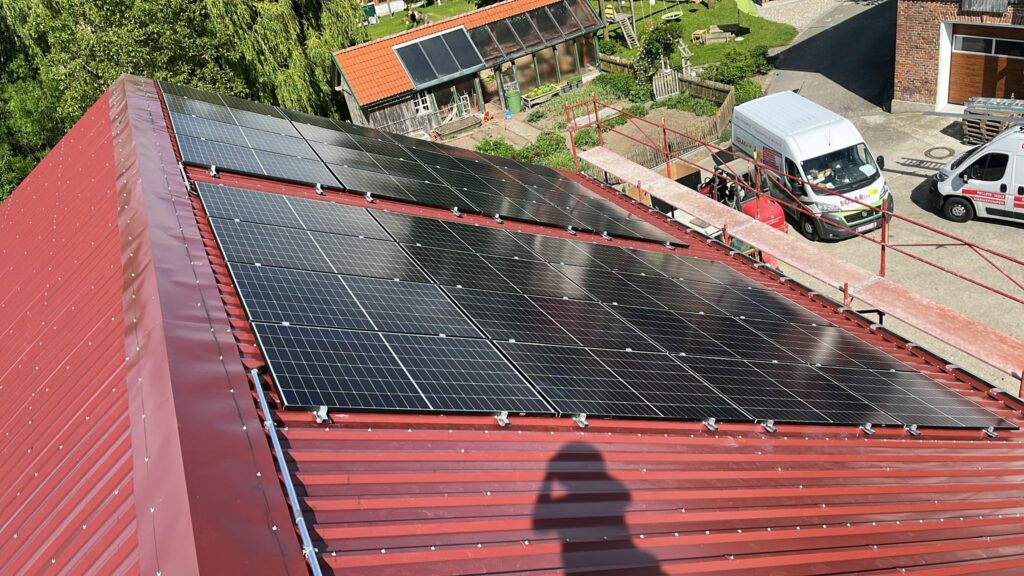 Photovoltaik, Messenböck, Meggenhofen, Landwirtschaft, PV-Anlage, SOLARier, Fronius Symo Gen 24, BYD Stromspeicher,