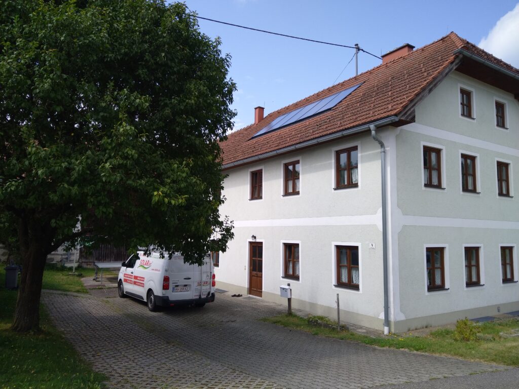 Thermische Solaranlage, Kollektortausch, Bad Leonfelden, SOLARier, Sonnenenergie,